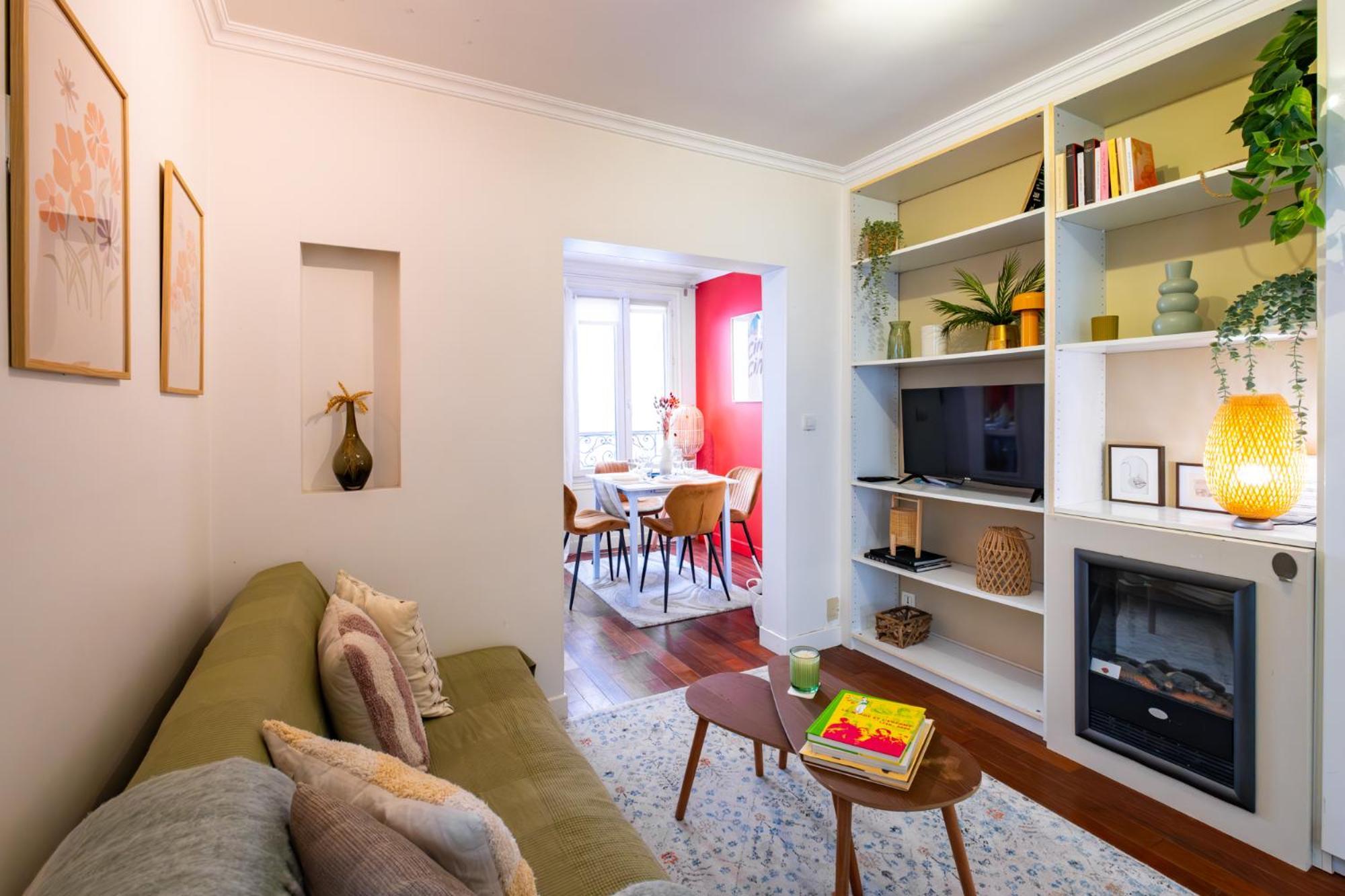 Charming Apartment In Heart Of Parigi Esterno foto