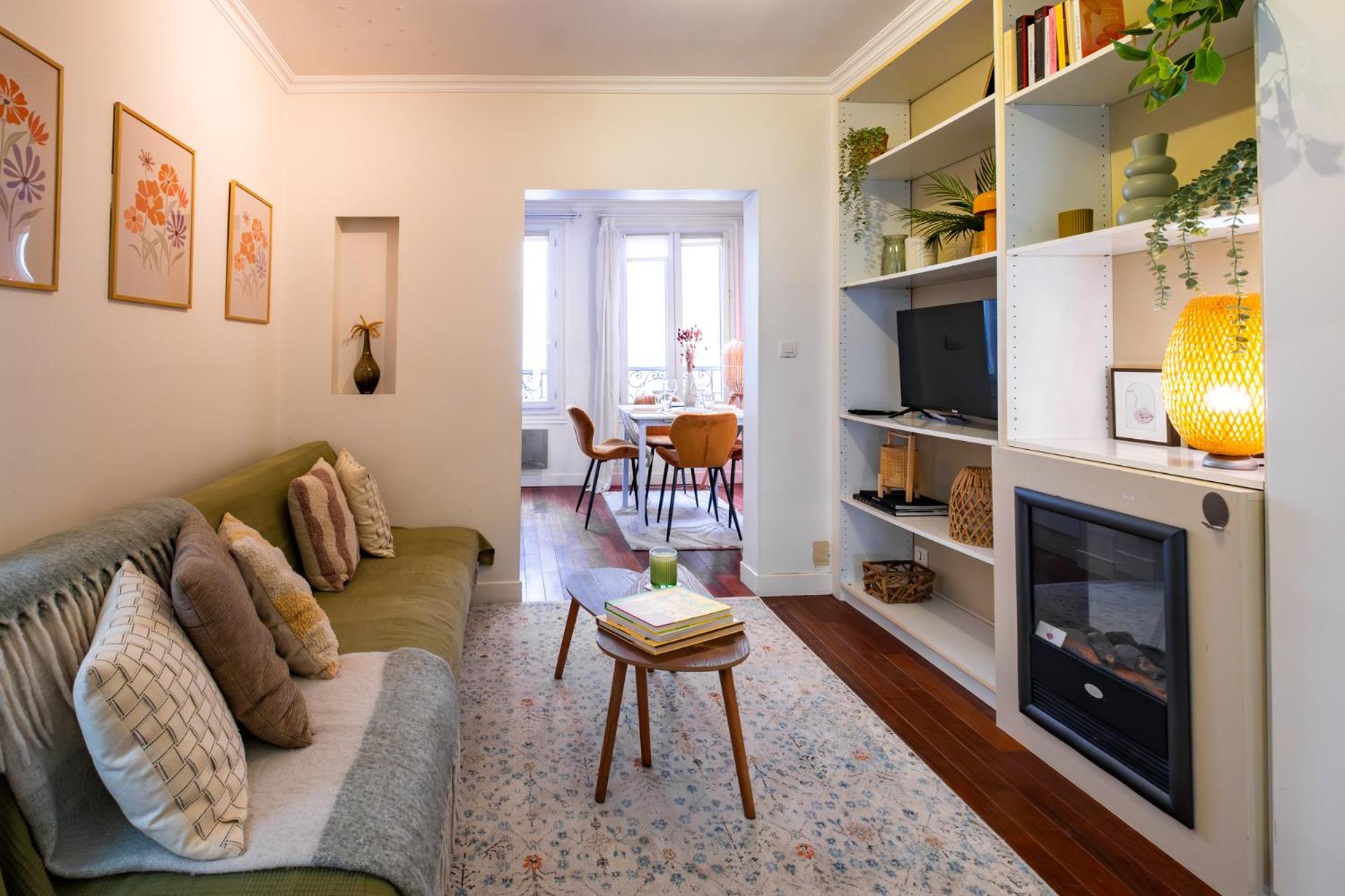 Charming Apartment In Heart Of Parigi Esterno foto